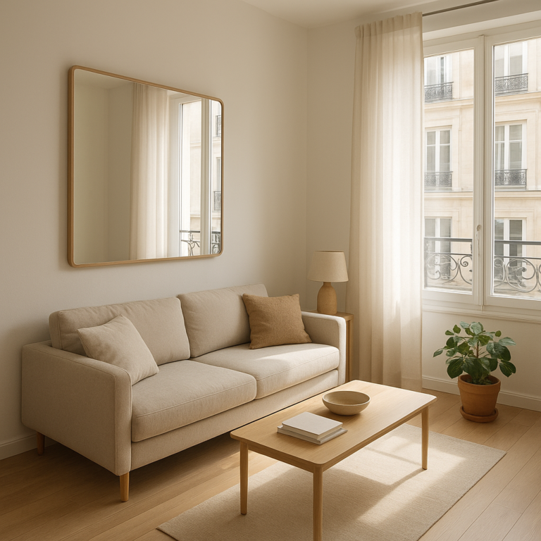Déco petit appartement : astuces pour agrandir visuellement l’espace