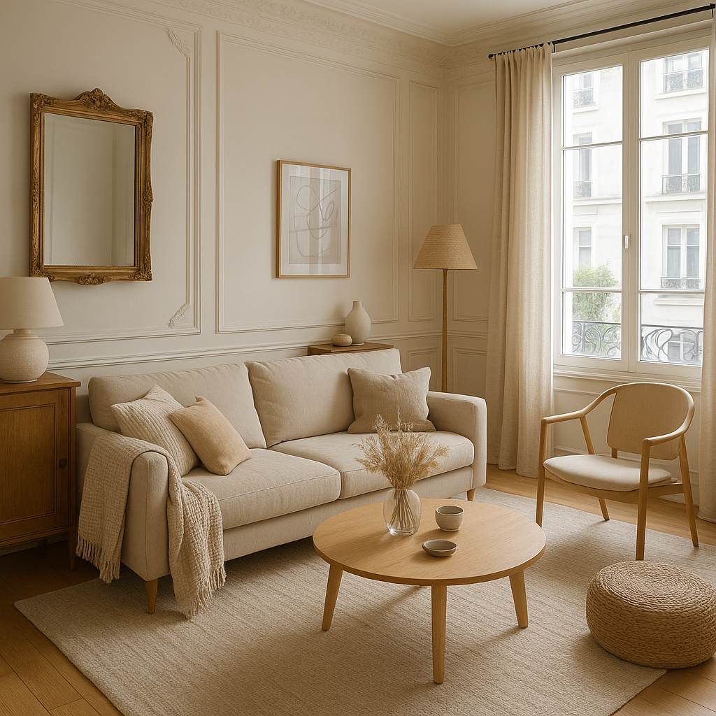 Exemple de mélange réussi de styles de décoration intérieure