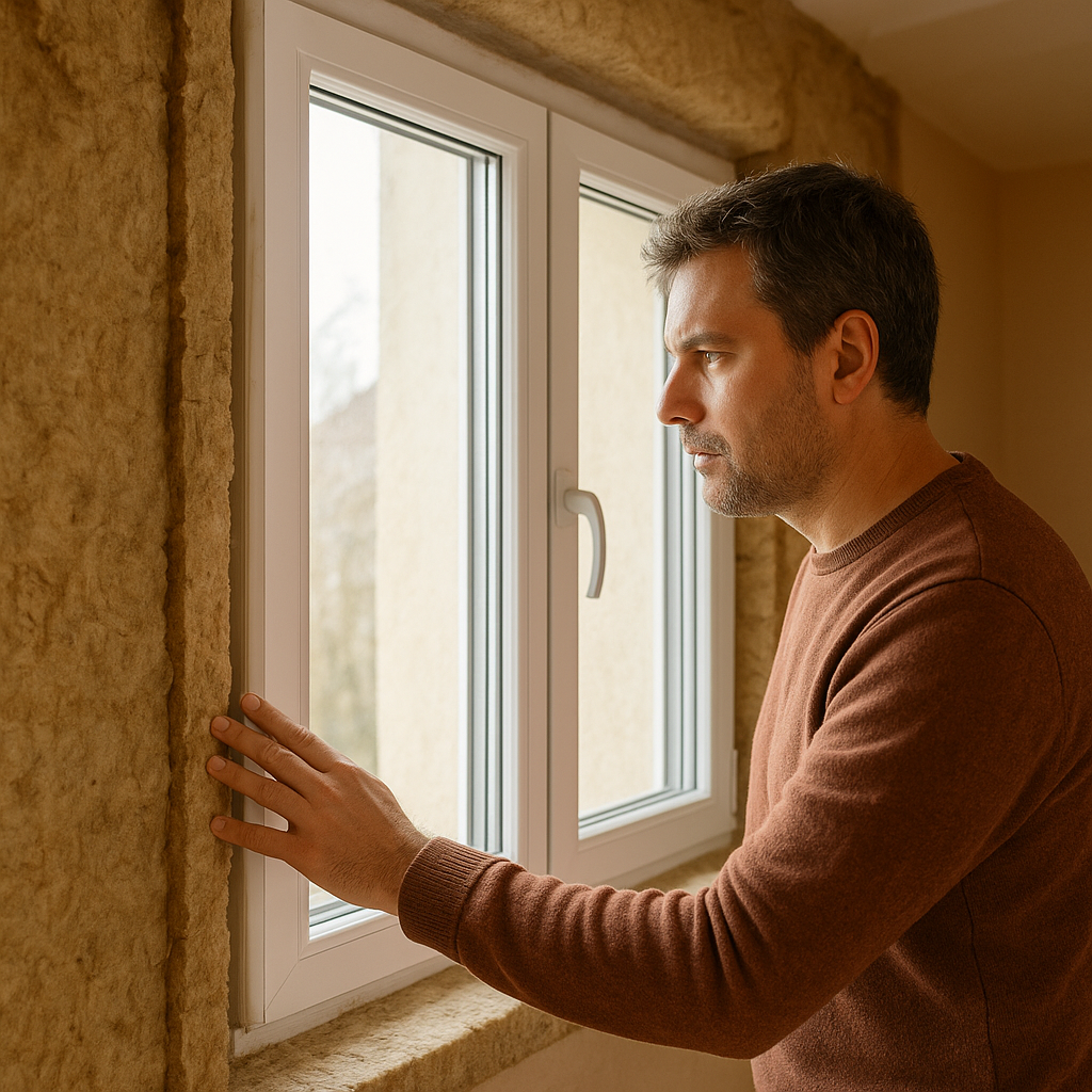 Isolation maison : par où commencer pour gagner en confort et réduire la facture ? 3 Fenêtre et mur isolé dans une maison rénovée