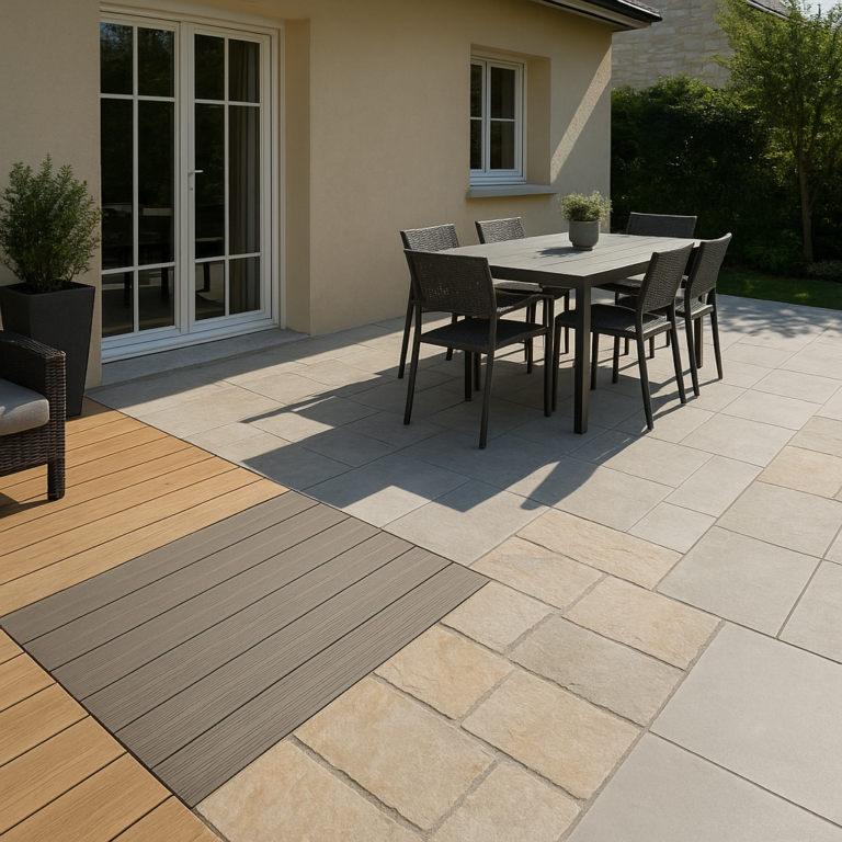 Quel est le meilleur matériau pour une terrasse ? Bois, composite, pierre, carrelage comparés