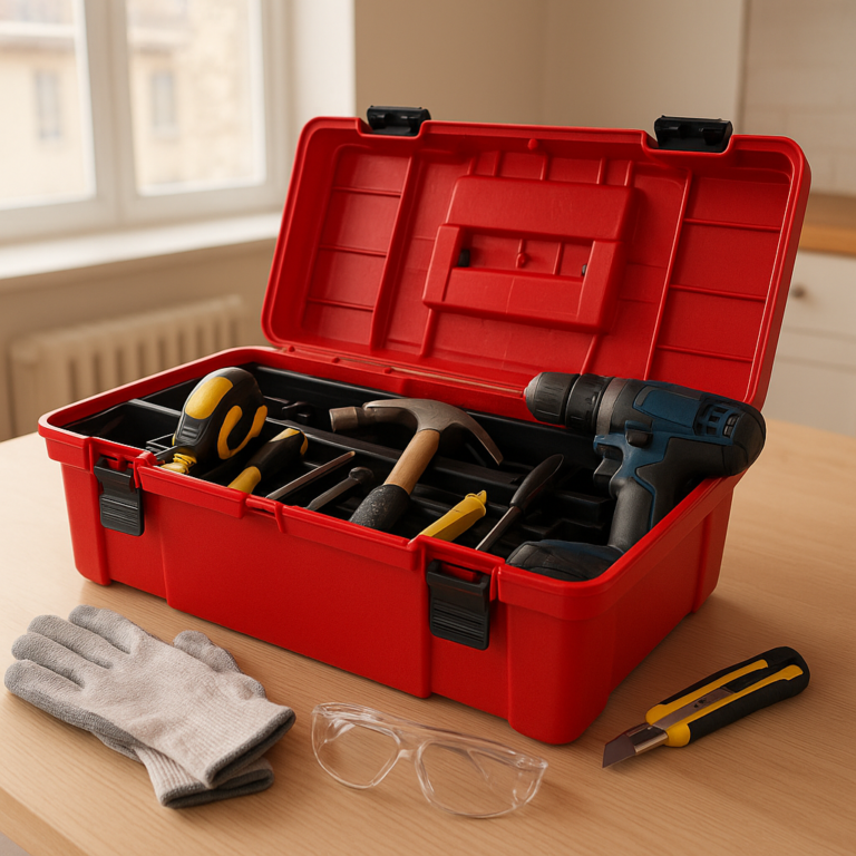 Outils de bricolage indispensables : la liste de base pour débuter à la maison