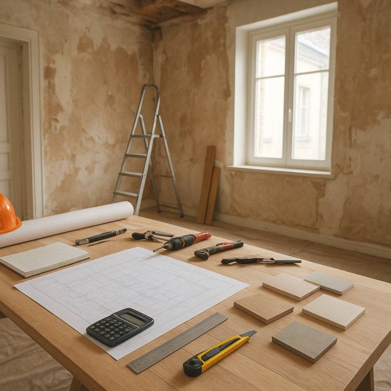Travaux de rénovation maison : quel budget prévoir selon les pièces et le niveau de chantier ?