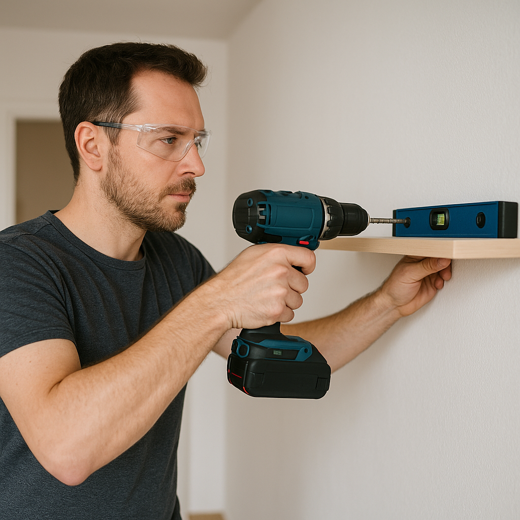 Utilisation d’outils de bricolage indispensables pour un petit chantier maison